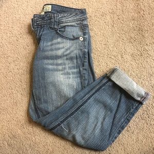 3 for $13 mix & match! Light wash distressed jeans